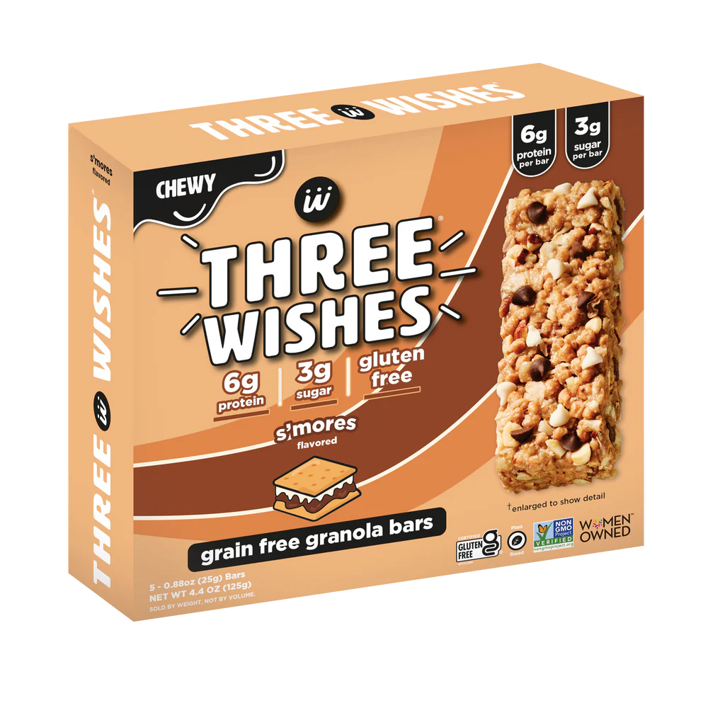 Three Whises Protein Chewy Bars S´mores
