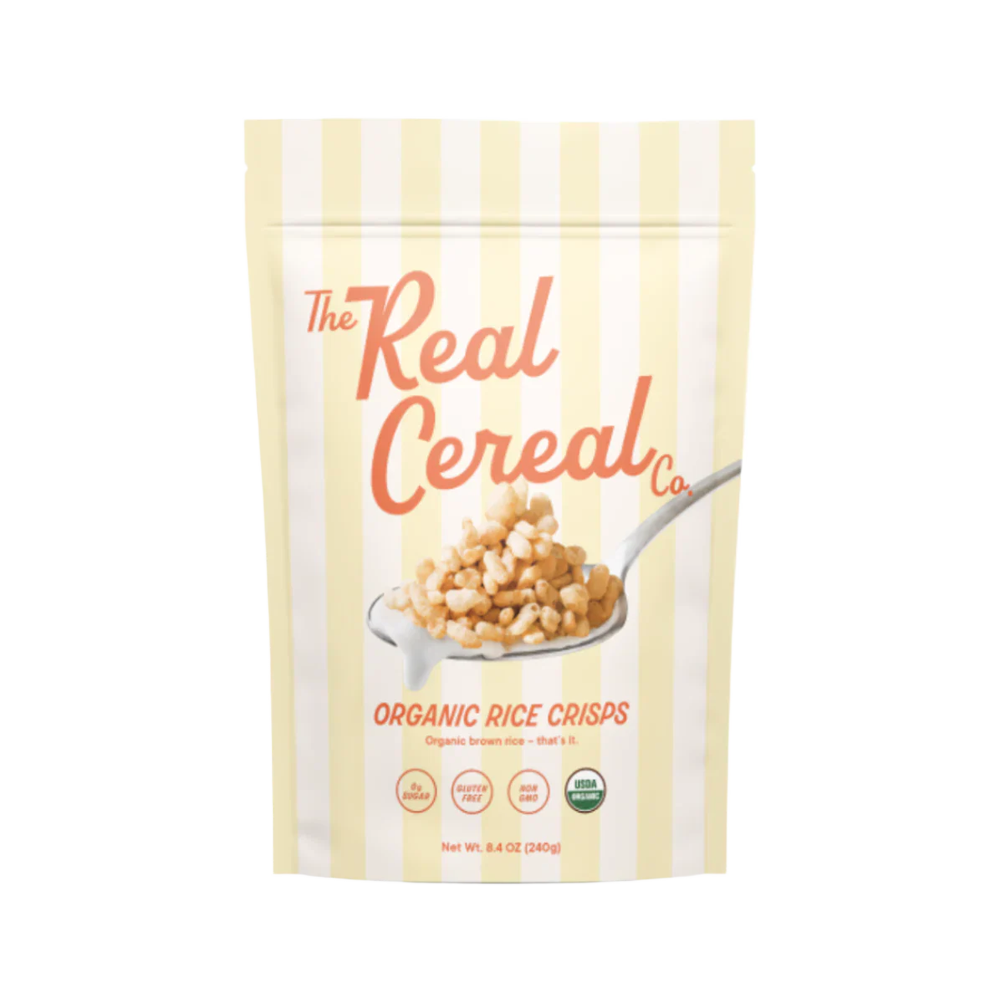 The Real Cereal Co. Organic Rice Crisps -- 8.4 oz